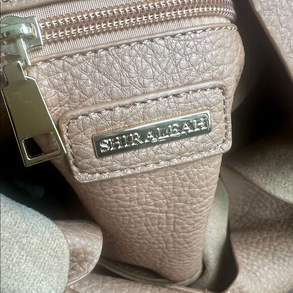 Anthropologie Shiraleah Chicago Arden Tote Bag -Tan - Picture 8 of 9